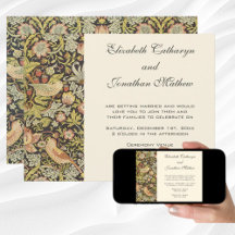 Strawberry Dives Vintage Wedding Set