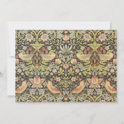 Strawberry Dives von William Morris, Vintag Art (Vorderseite)