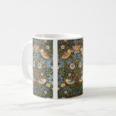 Strawberry Dives von William Morris, Vintag Art Kaffeetasse (Vorderseite Links)