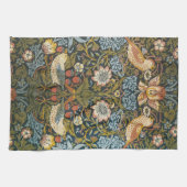 Strawberry Dives William Morris Antikes Muster Handtuch (Horizontal)
