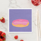 Strawberry Donuts Serviette (Beispiel)