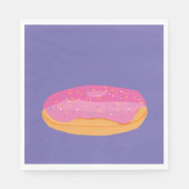 Strawberry Donuts Serviette (Vorderseite)