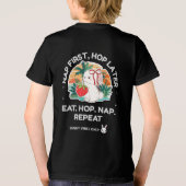 Strawberry Dream Bunny Tri-Blend Shirt (Rückseite)