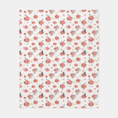 Strawberry Dream Fleece Blanket (Vorderseite)