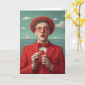 Strawberry Dream Karte (Gelbe Blume)