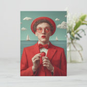 Strawberry Dream Karte (Stehend Vorderseite)