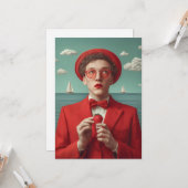 Strawberry Dream Karte (Vorderseite/Rückseite Beispiel)