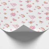 Strawberry Dreams! Geschenkpapier (Ecke)