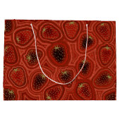 Strawberry Dreams  Große Geschenktüte (Rückseite)