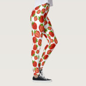 Strawberry Elegante Red Berry Leggings Yoga Pants (Rechts)