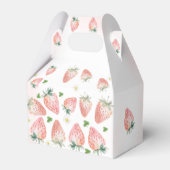 Strawberry Erster Geburtstag 1. Geschenkschachtel (Rückseite)