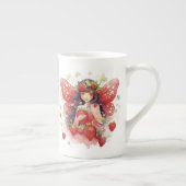 Strawberry Fairy Bone China Tasse (Rechts)