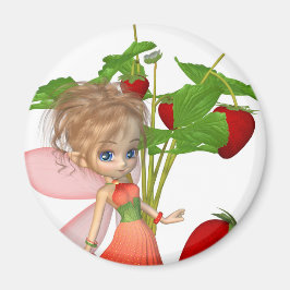 Strawberry Fairy Magnet