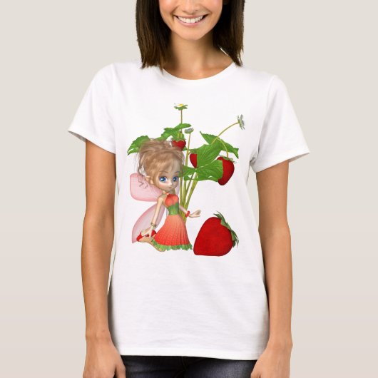 Strawberry Fairy T-Shirt (Vorderseite)