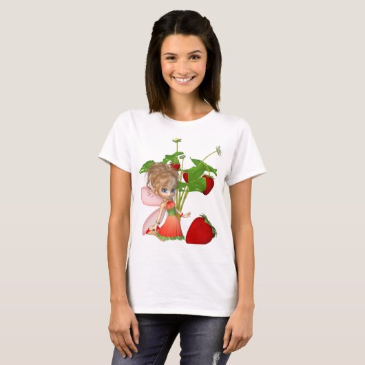 Strawberry Fairy T-Shirt (Vorne ganz)
