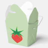 Strawberry Favor Box Geschenkschachtel (Geöffnet)