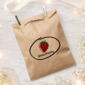 Strawberry Favor Taschen Geschenktütchen (Ausgeschnitten)
