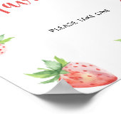 Strawberry \ Favoriten Poster (Ecke)