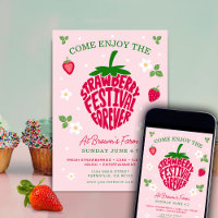 Strawberry Festival für immer Niedlich anpassbar