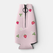 Strawberry Festival für immer Niedlich anpassbar Flaschenkühler (Rückseite)