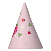 Strawberry Festival für immer Niedlich anpassbar Partyhütchen (Rechts)