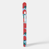 Strawberry Field Blue Case-Mate iPhone Hülle (Rückseite / Links)