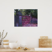 Strawberry Field Gates, Liverpool UK. Poster (Küche)