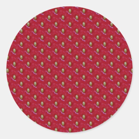 Strawberry Field Stickers (Vorderseite)
