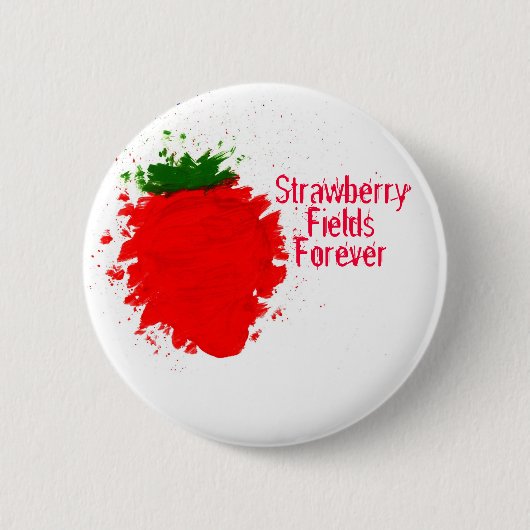 Strawberry Fields Button (Vorderseite)