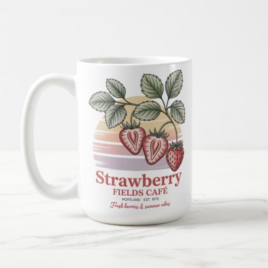 Strawberry Fields Café Kaffeetasse (Links)