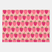Strawberry Fields Delight 1 Geschenkpapier Set (Vorderseite)
