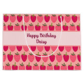 Strawberry Fields Delight 1 Große Geschenktüte (Vorderseite)