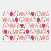 Strawberry Fields Delight 2 Geschenkpapier Set (Vorderseite 2)