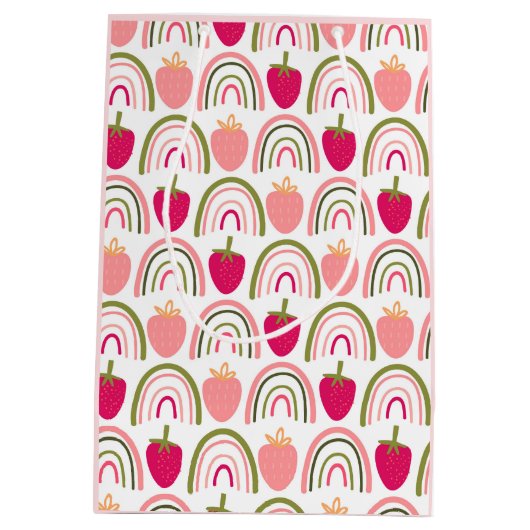 Strawberry Fields Delight 2 Mittlere Geschenktüte (Rückseite)