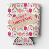 Strawberry Fields Delight Birthday Dosenkühler (Vorderseite)