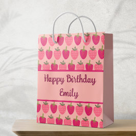 Strawberry Fields Delight Mittlere Geschenktüte