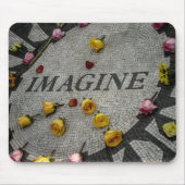 Strawberry Fields im Central Park, NYC Mousepad (Vorne)