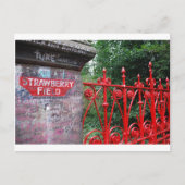 Strawberry Fields Liverpool Postkarte (Vorderseite)