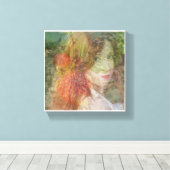 Strawberry Fields Nothing is Real Canvas Print Leinwanddruck (Insitu (Holzboden))
