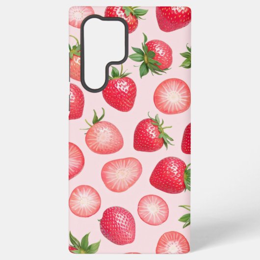 Strawberry Fields Phone Case Samsung Galaxy Hülle (Rückseite)