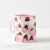 Strawberry Fields-Tasse Zweifarbige Tasse (Vorderseite Links)