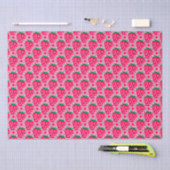 Strawberry First Birthday Celebration Seidenpapier (Handwerk)