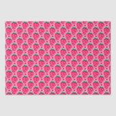 Strawberry First Birthday Celebration Seidenpapier (Vorderseite)