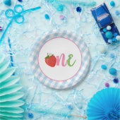 Strawberry First Birthday Paper Teller - ONE - LBP (Party)