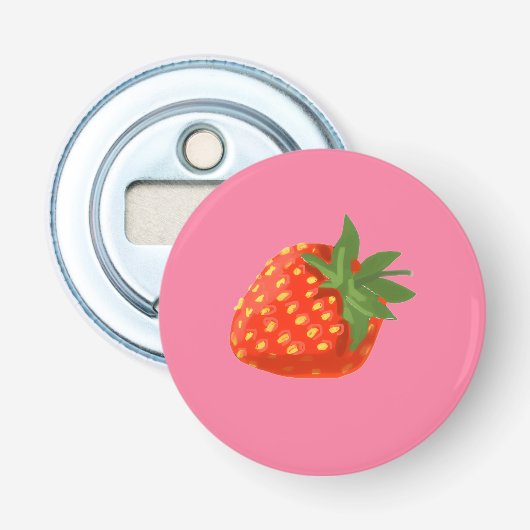Strawberry Flaschenöffner (Vorderseite)