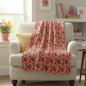 Strawberry Fleece Blanket