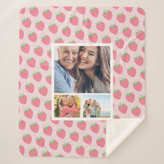 Strawberry Foto Collage Sherpadecke