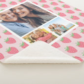 Strawberry Foto Collage Sherpadecke (3/4)