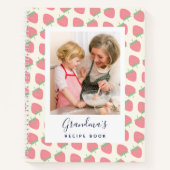 Strawberry Foto Oma's Rezept Buch (Vorderseite)