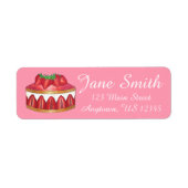 Strawberry Fraisier Cake French Pastry Koch Bäcker (Vorne)